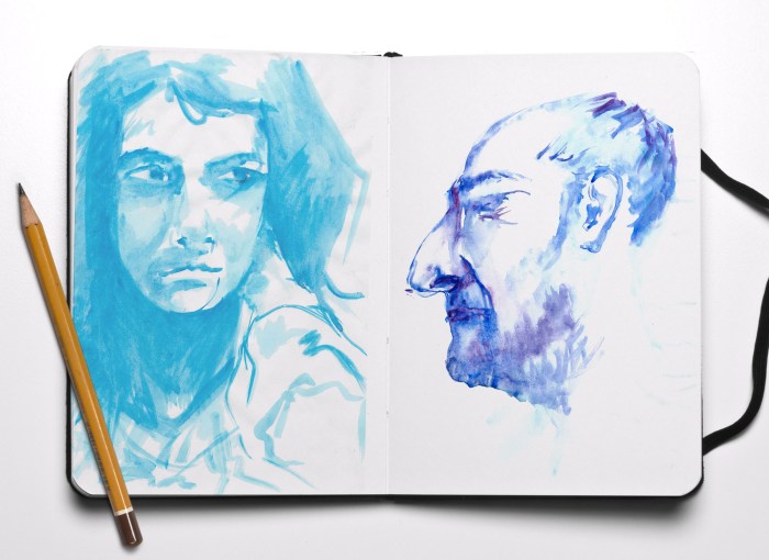 cuadernos de bocetos